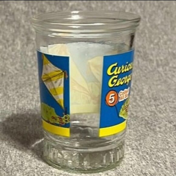 Welch’s Curious George 5 Jelly Jar Glass - Picture 4 of 6